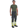 SHELDON HV DW pants anthracite/yellow