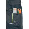 SHELDON HV DW pants anthracite/yellow