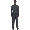 SHELDON jacket anthracite/yellow