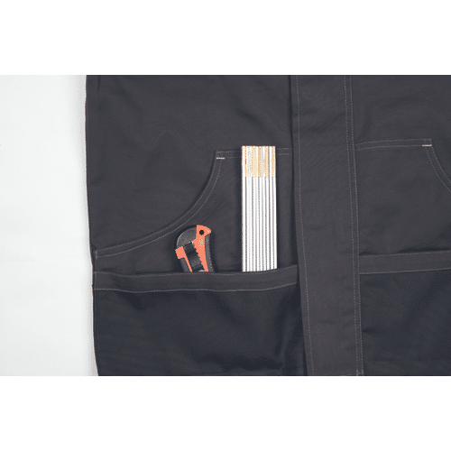 SHELDON jacket anthracite/yellow