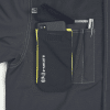 SHELDON jacket anthracite/yellow