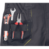 SHELDON pants anthracite/yellow
