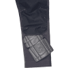 SHELDON pants anthracite/yellow