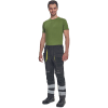 SHELDON RFLX pants anthracite/yellow