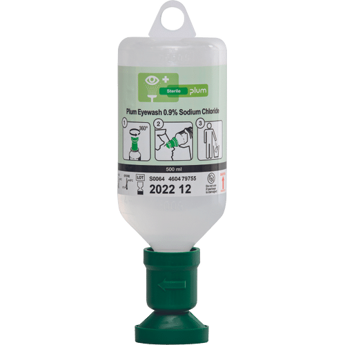 PLUM 4604 Eyewash 500ml 0,9% NaCl