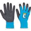 TETRAX WINTER gloves nylon latex blue