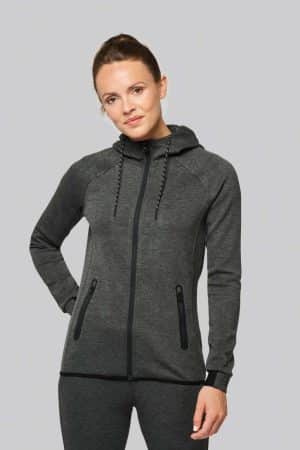 PA359 LADIES’ HOODED SWEATSHIRT