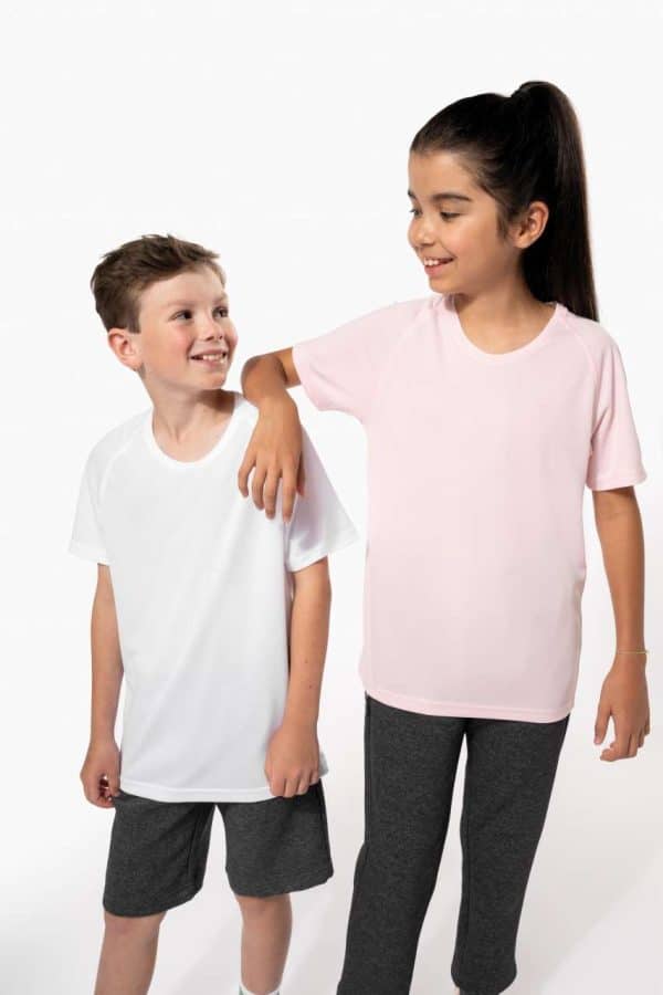 PA445 KIDS' SHORT SLEEVED SPORTS T-SHIRT