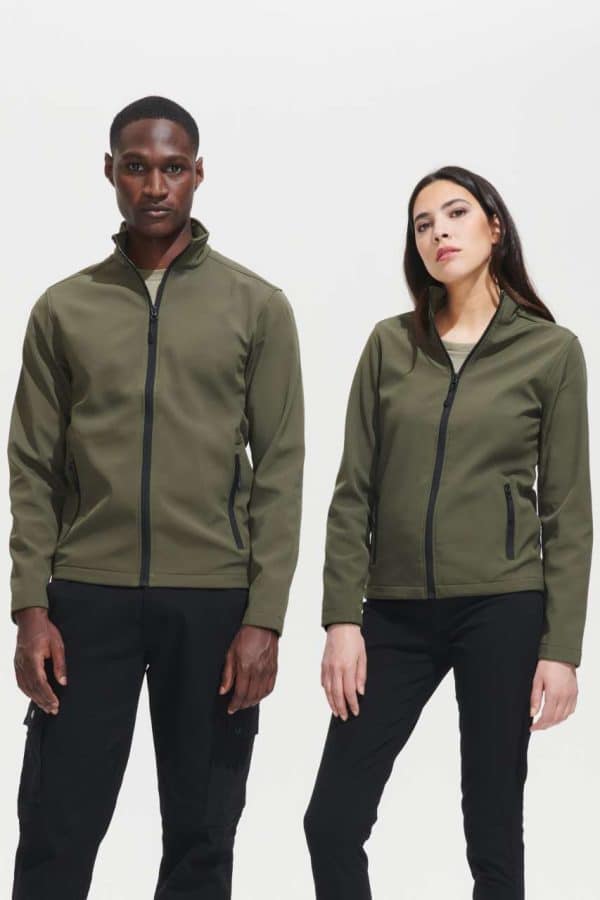 SO01195 SOL'S RACE MEN - SOFTSHELL ZIP JACKET