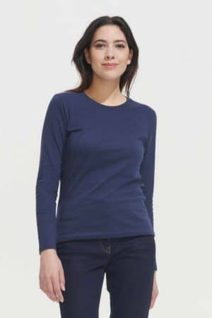 SO02075 SOL'S IMPERIAL LSL WOMEN - LONG-SLEEVE T-SHIRT