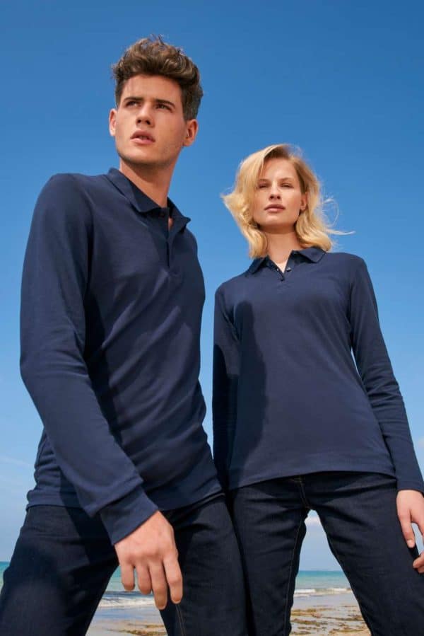 SO02083 SOL'S PERFECT LSL WOMEN - LONG-SLEEVE PIQUÉ POLO SHIRT