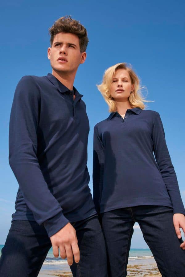 SO02087 SOL'S PERFECT LSL MEN - LONG-SLEEVE PIQUÉ POLO SHIRT