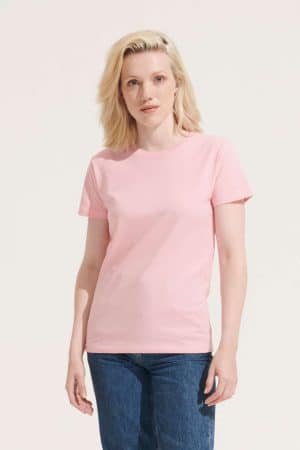 SO11502 SOL'S IMPERIAL WOMEN - ROUND COLLAR T-SHIRT