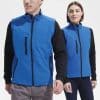 SO46601 SOL'S RALLYE MEN - SLEEVELESS SOFTSHELL JACKET