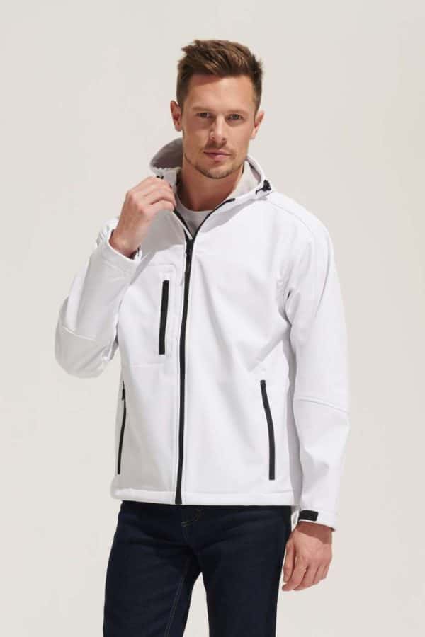SO46602 SOL'S REPLAY MEN - HOODED SOFTSHELL
