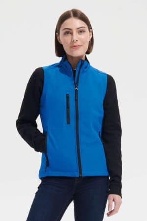 SO46801 SOL'S RALLYE WOMEN - SLEEVELESS SOFTSHELL JACKET