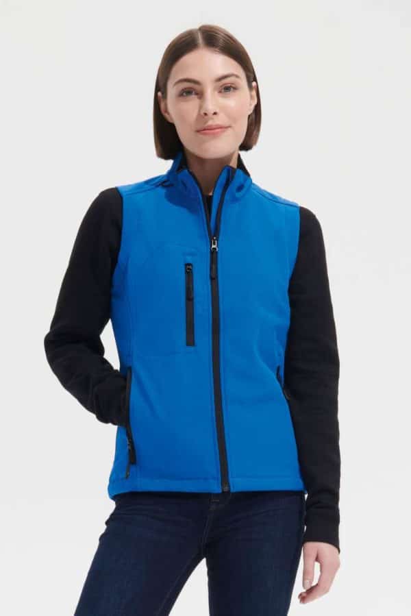 SO46801 SOL'S RALLYE WOMEN - SLEEVELESS SOFTSHELL JACKET