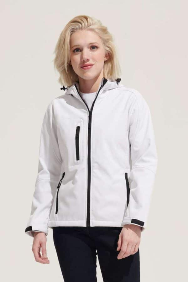 SO46802 SOL'S REPLAY WOMEN - HOODED SOFTSHELL