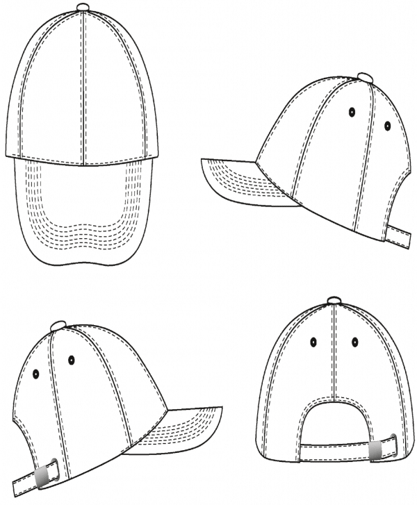 SO88100 SOL'S BUFFALO - SIX PANEL CAP