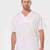 WK504 UNISEX SHORT SLEEVE COTTON TUNIC