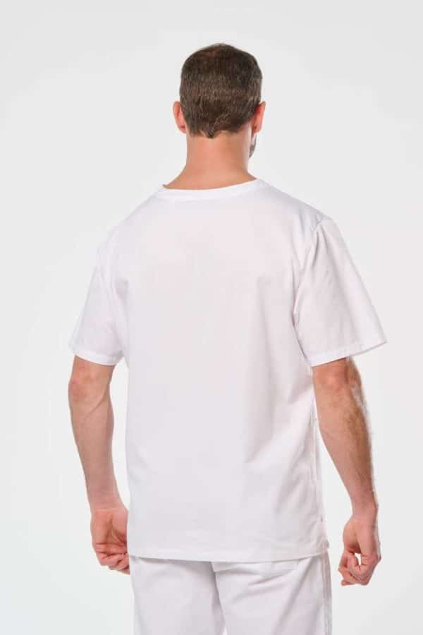 WK504 UNISEX SHORT SLEEVE COTTON TUNIC