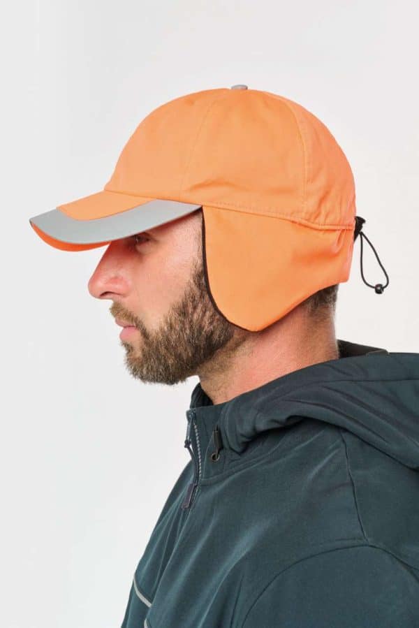 WKP122 NEON WINTER CAP - 6 PANELS