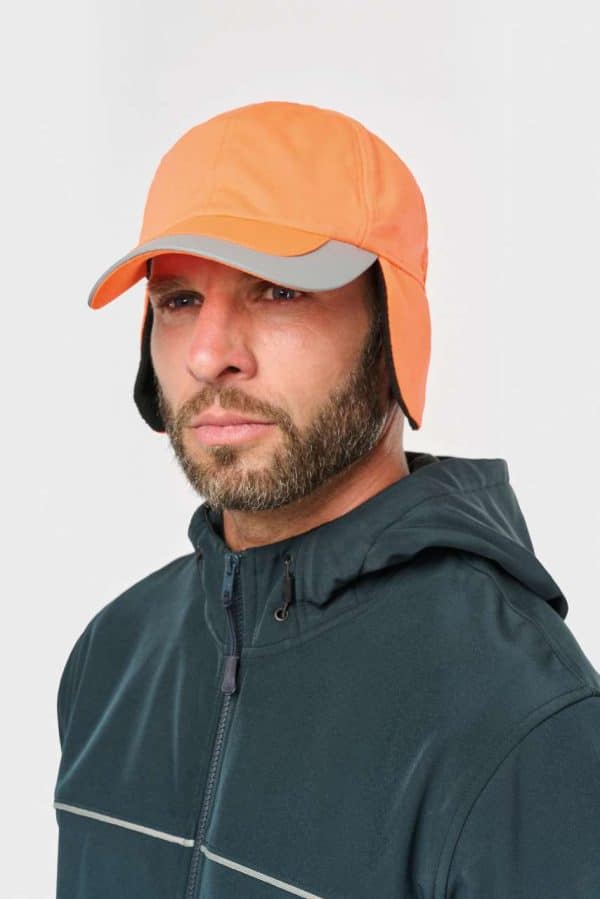 WKP122 NEON WINTER CAP - 6 PANELS