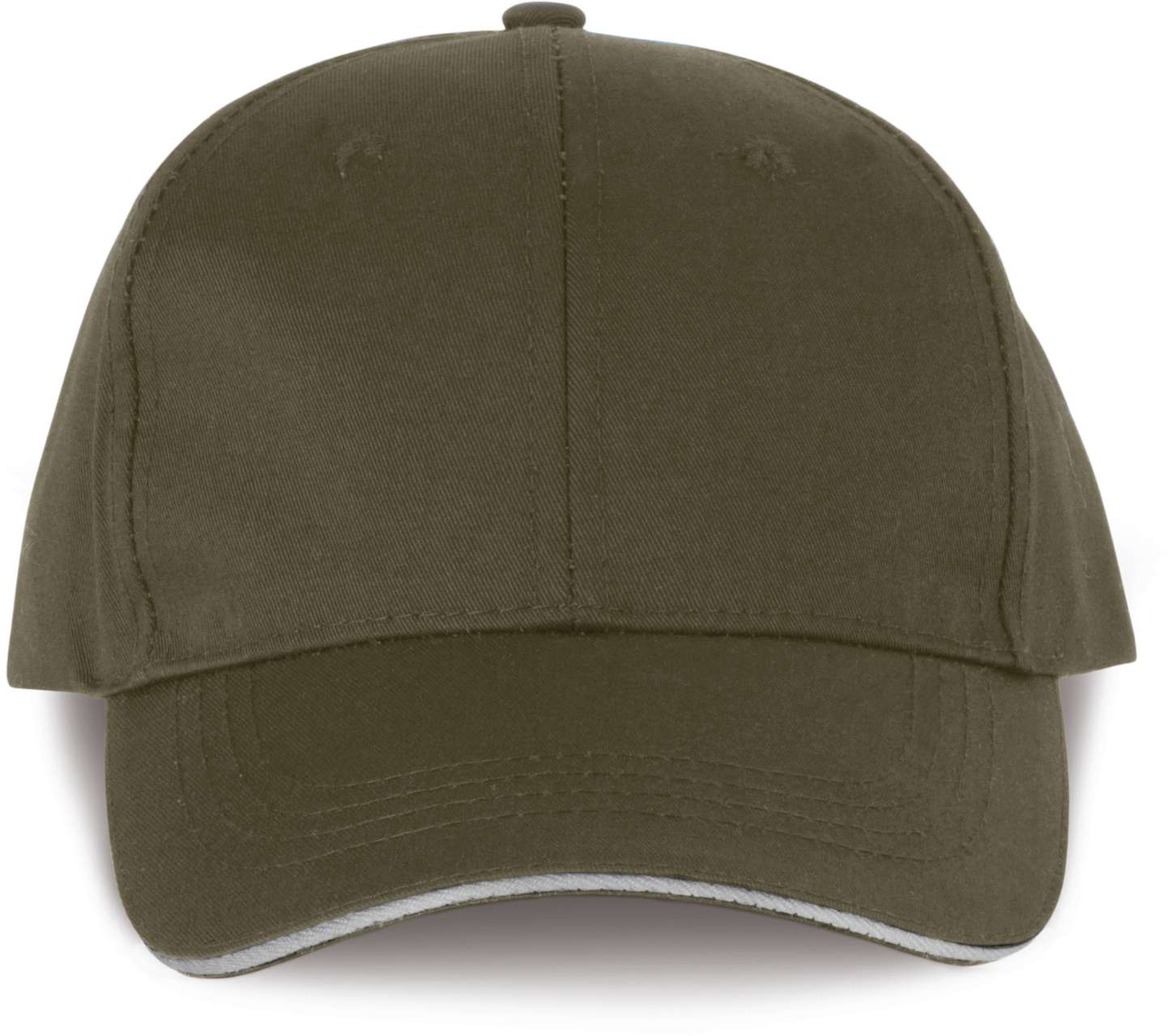 WKP145 OEKOTEX CERTIFIED 6 PANELS CAP WITH SANDWICH PEAK
