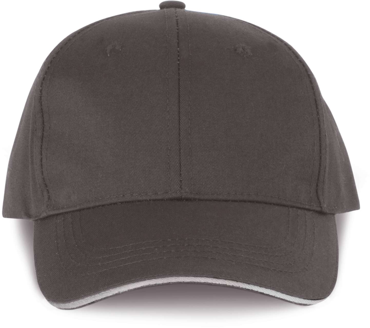 WKP145 OEKOTEX CERTIFIED 6 PANELS CAP WITH SANDWICH PEAK