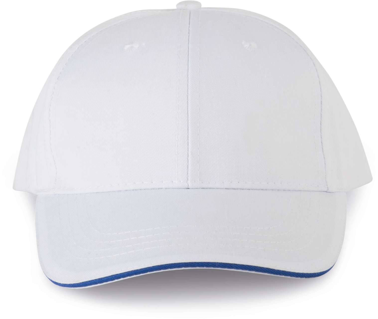 WKP145 OEKOTEX CERTIFIED 6 PANELS CAP WITH SANDWICH PEAK