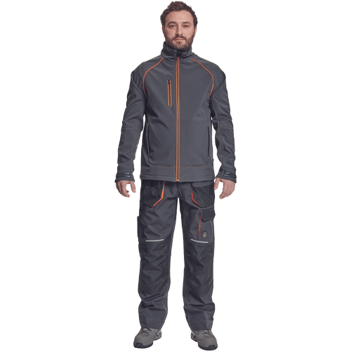 EMERTON PLUS softshell jacket anthr