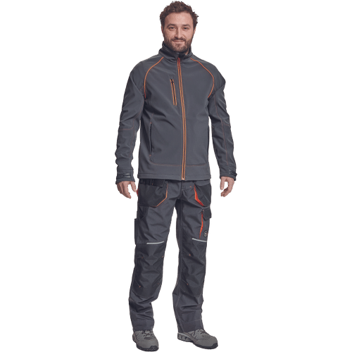 EMERTON PLUS softshell jacket anthr