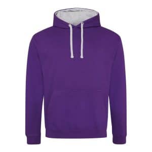 Purple/Heather Grey