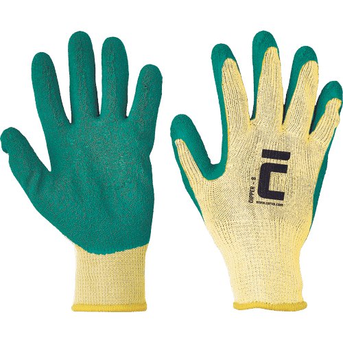 DIPPER gloves dipped in latex