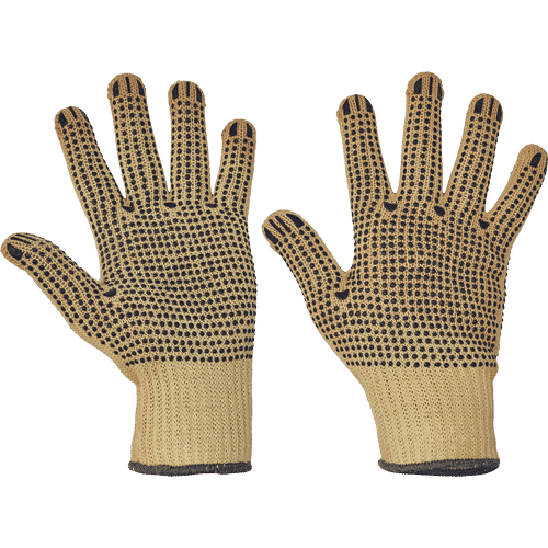 CHIFFCHAFF gloves kevlar with PVC . -