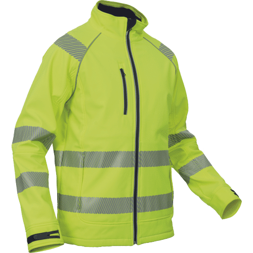 SHELDON HV softshell jacket yellow