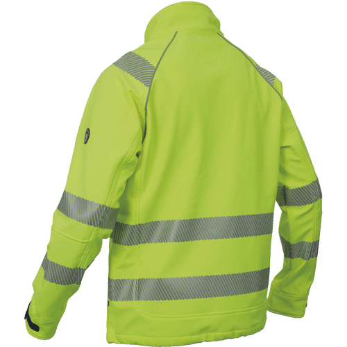 SHELDON HV softshell jacket yellow