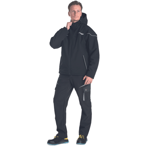 EMERTON STR wint.softsh.jacket black