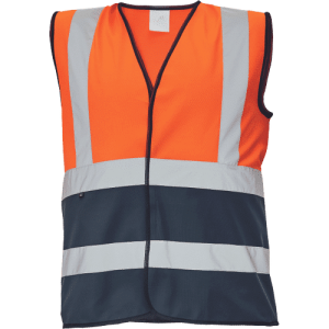 Orange/Navy