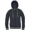 SHELDON hoodie anthracite/yellow