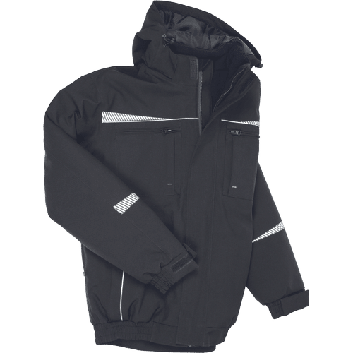 EMERTON STR winter pilot jacket black