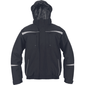 EMERTON STR winter pilot jacket black