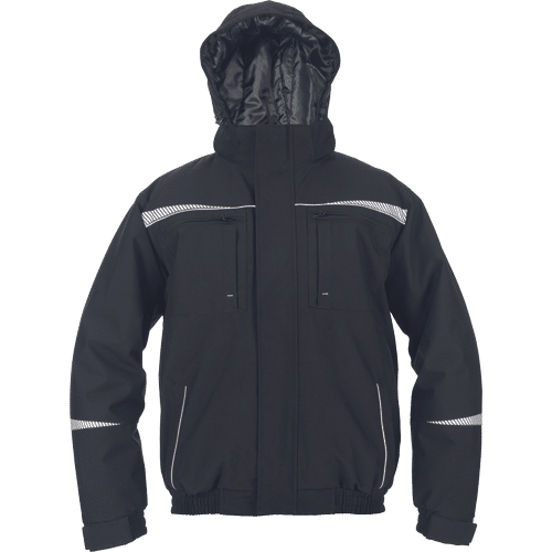 EMERTON STR winter pilot jacket black