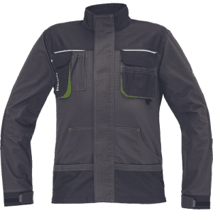 GREENDALE jacket anthracite/lime