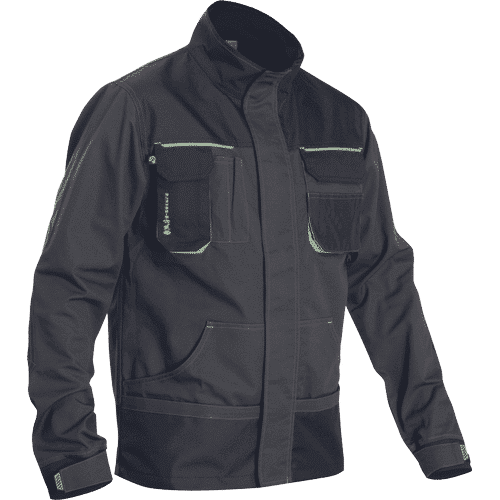 GREENDALE jacket anthracite/lime