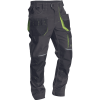 GREENDALE trousers anthracite/lime