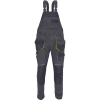 GREENDALE bibpants anthracite/lime
