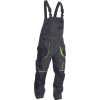 GREENDALE bibpants anthracite/lime