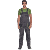 GREENDALE bibpants anthracite/lime