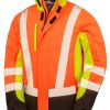 Recycled 3-Layer Printable 3-Tone Safety Softshell